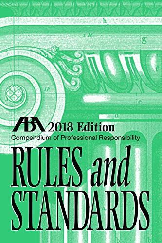 Beispielbild fr Compendium of Professional Responsibility Rules and Standards zum Verkauf von Buchpark