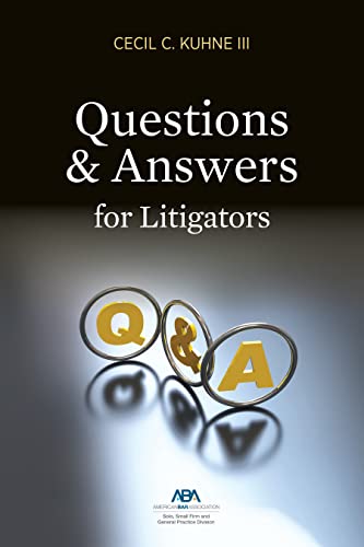 9781641056717: Questions and Answers for Litigators