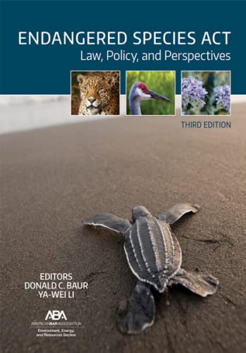 Stock image for Endangered Species ACT: Law, Policy, and Perspectives for sale by ThriftBooks-Dallas
