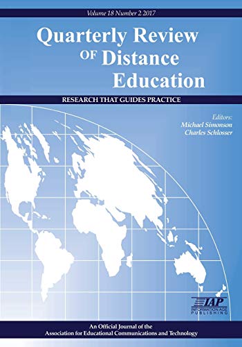Stock image for Quarterly Review of Distance Education: Volume 18 #2 (Quarterly Review of Distance Education - Journal) for sale by Lucky's Textbooks