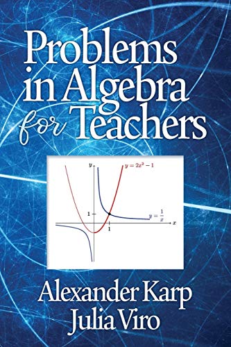 Stock image for Problems in Algebra for Teachers for sale by HPB-Red