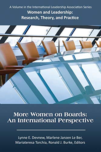 Beispielbild fr More Women on Boards: An International Perspective (Women and Leadership) zum Verkauf von St Vincent de Paul of Lane County