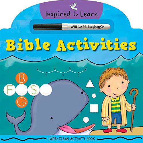 Beispielbild fr Bible Activities: Wipe-Clean Activity Book (Inspired to Learn) zum Verkauf von SecondSale