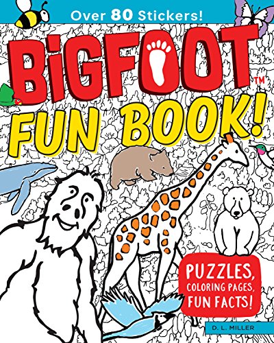 Beispielbild fr Bigfoot Fun Book!: Puzzles, Coloring Pages, Fun Facts! zum Verkauf von Buchpark