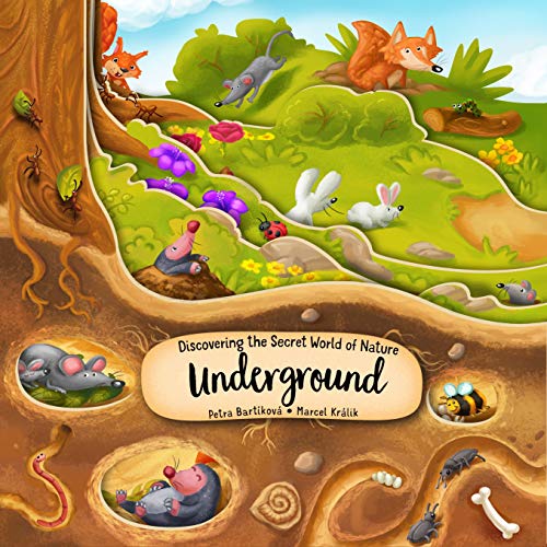 Beispielbild fr Discovering the Secret World of Nature Underground (Happy Fox Books) Board Book Takes Kids Ages 2-5 Deep into the Ground with Every Turn of the Page, plus Fun Facts and Vocabulary Words (Peek Inside) zum Verkauf von WorldofBooks