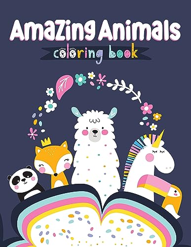 Beispielbild fr Amazing Animals Coloring Book zum Verkauf von Blackwell's