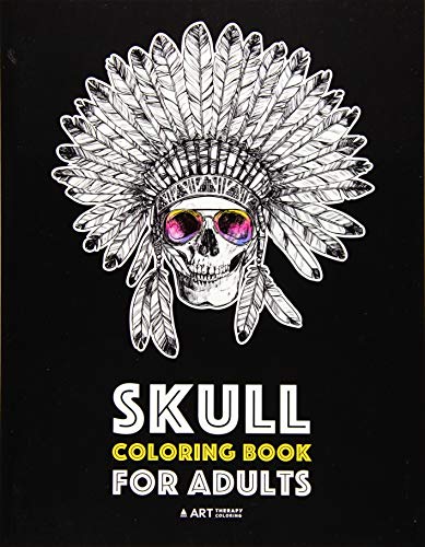 Stock image for Skull Coloring Book for Adults: Detailed Designs for Stress Relief; Advanced Coloring For Men & Women; Stress-Free Designs For Skull Lovers, Great For Halloween Parties for sale by Russell Books