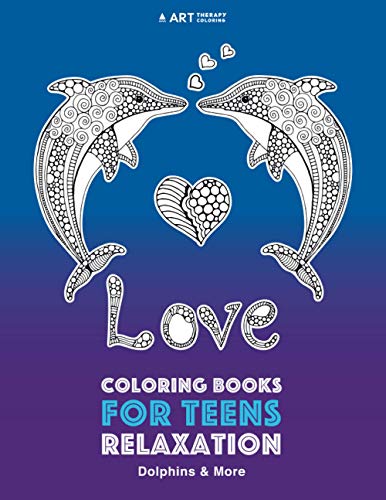 Beispielbild fr Coloring Books For Teens Relaxation: Dolphins & More: Advanced Ocean Coloring Pages for Teenagers, Tweens, Older Kids, Boys & Girls, Underwater Ocean zum Verkauf von ThriftBooks-Dallas