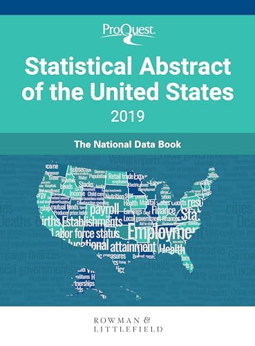 Stock image for ProQuest Statistical Abstract of the United States 2019 : The National Data Book for sale by Better World Books