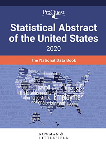 Beispielbild fr ProQuest Statistical Abstract of the United States 2020 : The National Data Book zum Verkauf von Better World Books
