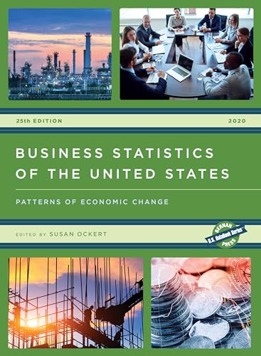 Beispielbild fr Business Statistics of the United States 2020 : Patterns of Economic Change zum Verkauf von Buchpark