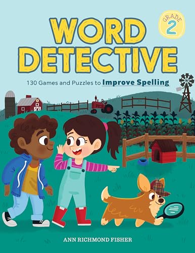 Beispielbild fr Word Detective, Grade 2: 130 Games and Puzzles to Improve Spelling zum Verkauf von Books From California