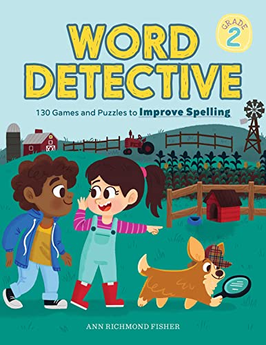9781641529600: Word Detective, Grade 2: 130 Games and Puzzles to Improve Spelling