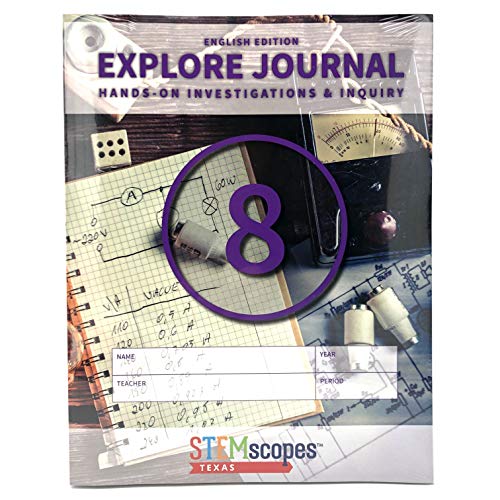 Beispielbild fr STEMscopes Texas Grade 8 Science Workbook - Explore Journal Hands-On Investigations and Inquiry - English Edition zum Verkauf von HPB Inc.