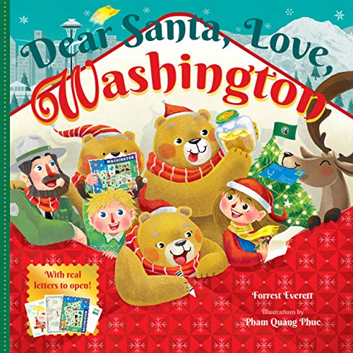 Beispielbild fr Dear Santa, Love, Washington: An Evergreen State Christmas Celebration--With Real Letters! zum Verkauf von ThriftBooks-Atlanta