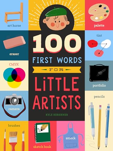 9781641701280: 100 First Words for Little Artists: Volume 3