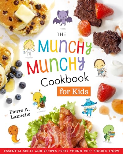 Beispielbild fr The Munchy Munchy Cookbook for Kids : Essential Skills and Recipes Every Young Chef Should Know zum Verkauf von Better World Books