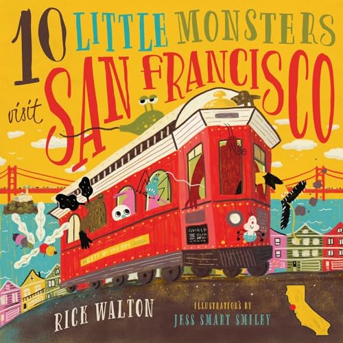 Imagen de archivo de 10 Little Monsters Visit San Francisco, Second Edition a la venta por ThriftBooks-Dallas