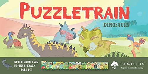 Stock image for PuzzleTrain: Dinosaurs 26-Piece Puzzle for sale by Grand Eagle Retail