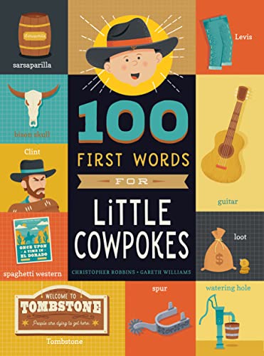 Stock image for 100 First Words for Little Cowpokes for sale by HPB Inc.