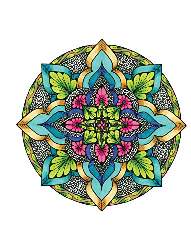 Stock image for TangleEasy Guided Journal Mandala (Quiet Fox Designs) Lined Pages with Thoughtful Prompts and Exquisite Mandala Illustrations by Ben Kwok (BioWorkZ), to Stimulate Your Ideas and Inspirations for sale by Wonder Book