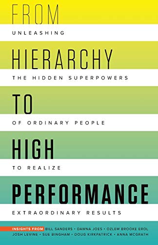 Stock image for From Hierarchy to High Performance: Unleashing the Hidden Superpowers of Ordinary People to Realize Extraordinary for sale by SecondSale