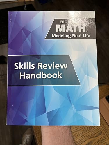 Beispielbild fr Big Ideas Math: Modeling Real Life - Skills Review Handbook, 9781642080155, 1642080152 zum Verkauf von Better World Books