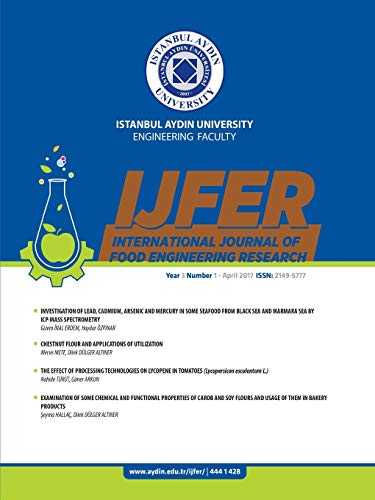 Stock image for Istanbul Aydin University Engineering Faculty International Journal of Food Engineering Research: Ijfer (Year 3 Number 1) for sale by Lucky's Textbooks
