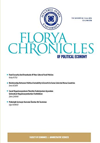 Stock image for Florya Chronicles of Political Economy Oct 2016 (Year 2 Number 2 - October) for sale by Lucky's Textbooks