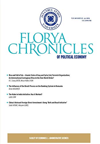 Stock image for Florya Chronicles of Political Economy: Journal of Faculty of Economics and Administrative Sciences (Year 4 Number 1 - April 2018) for sale by WorldofBooks