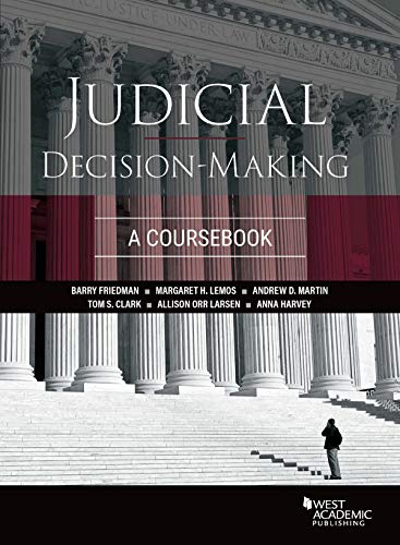 Stock image for Judicial Decision-Making: A Coursebook for sale by Revaluation Books