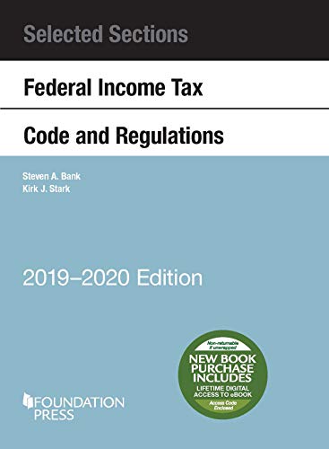 Stock image for Selected Sections Federal Income Tax Code and Regulations, 2019-2020 for sale by Better World Books