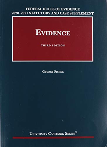 Beispielbild fr Federal Rules of Evidence 2020-21 Statutory and Case Supplement to Fisher's Evidence, 3d (University Casebook Series) zum Verkauf von BooksRun