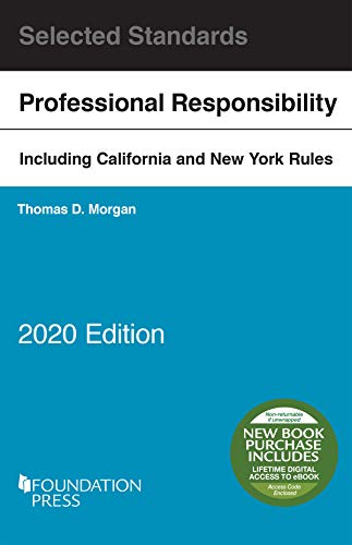 Beispielbild fr Model Rules of Professional Conduct and Other Selected Standards, 2020 Edition (Selected Statutes) zum Verkauf von BooksRun