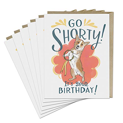 Imagen de archivo de Emily McDowell & Friends Go Shorty Corgi Dog Birthday Card a la venta por THE SAINT BOOKSTORE