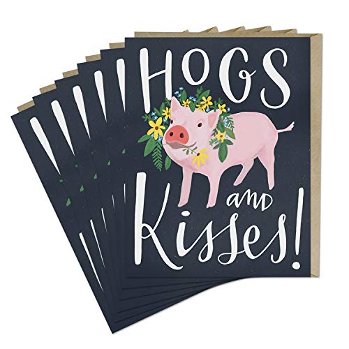 Imagen de archivo de Card: Hogs and Kisses a la venta por THE SAINT BOOKSTORE