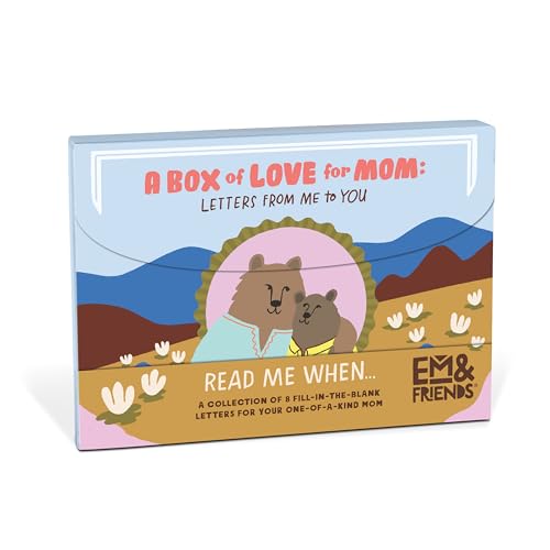 Stock image for Em & Friends A Box of Mom Appreciation Fill in the Love Read Me When Letters for sale by Grand Eagle Retail