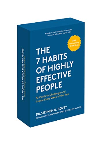Stock image for The 7 Habits of Highly Effective People: 30th Anniversary Card Deck (The Official 7 Habits Card Deck) for sale by Seattle Goodwill