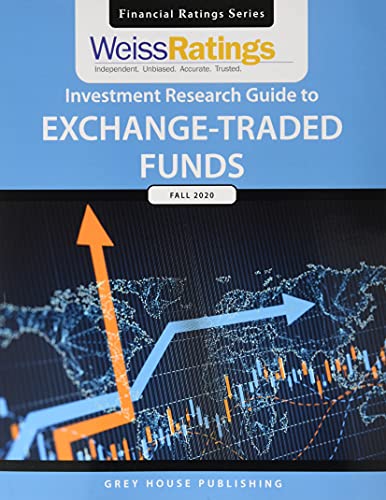 Imagen de archivo de Weiss Ratings Investment Research Guide to Exchange-Traded Funds, Fall 2020 a la venta por Revaluation Books