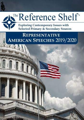 Stock image for Reference Shelf: Representative American Speeches, 2019-20 for sale by THE SAINT BOOKSTORE