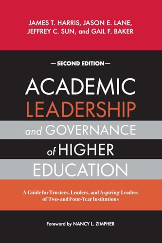 Imagen de archivo de Academic Leadership and Governance of Higher Education a la venta por Irish Booksellers