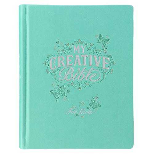 Beispielbild fr ESV Holy Bible, My Creative Bible For Girls, Faux Leather Hardcover w/Ribbon Marker, Illustrated Coloring, Journaling and Devotional Bible, English Standard Version, Teal zum Verkauf von Lakeside Books