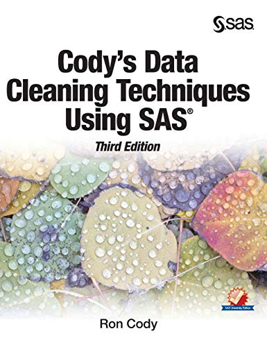Beispielbild fr Cody's Data Cleaning Techniques Using SAS, Third Edition zum Verkauf von Lucky's Textbooks