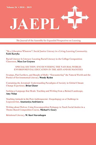 Stock image for JAEPL: The Journal of the Assembly for Expanded Perspectives on Learning (Vol. 24, 2018-2019) for sale by Bookmonger.Ltd