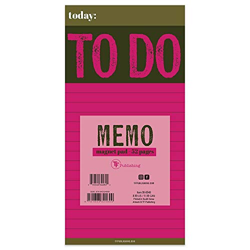 Beispielbild fr Big To Do Memo Magnet Pad zum Verkauf von Buchpark