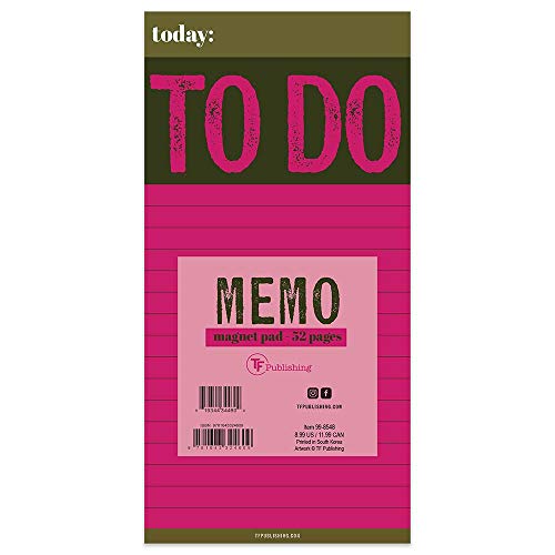 9781643324609: Big To Do Memo Magnet Pad