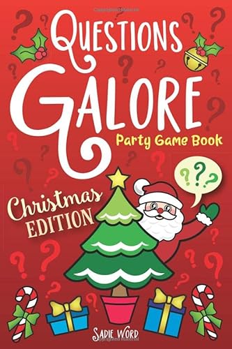 Beispielbild fr Questions Galore Party Game Book: Christmas Edition: Santas Would You Rather Choices, Elf Silly Scenarios and Funny Truth or Dare Reindeer Games - Stocking Stuffer gift idea for Kids and Adults! zum Verkauf von Goodwill of Colorado