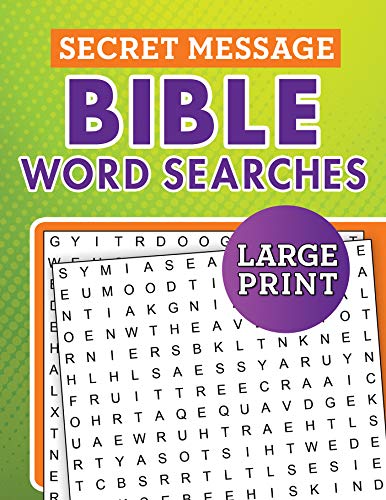 9781643520308: Secret Message Bible Word Searches Large Print [Idioma Ingls]