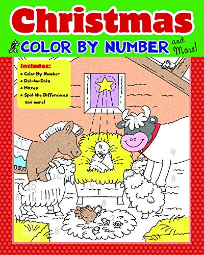 Beispielbild fr Christmas Color by Number and More! zum Verkauf von Buchpark