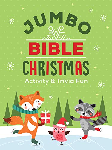 Beispielbild fr Jumbo Bible Christmas Activity & Trivia Fun: Crosswords, Word Searches, Mazes, Coloring Pages, Trivia & More! zum Verkauf von Wonder Book